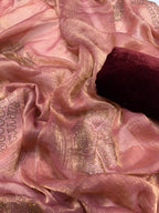 Designer Space Silk Saree with Original Jarkhan Diamond Work – Glamour & Grace for Sangeet & Cocktail Nights ✨