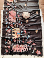 Heavy Handloom Tussar Silk Saree with Animal Digital Print & Matching Blouse – Premium Festive Collection