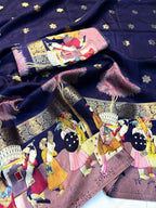 Premium Dola Self Jacquard Silk Saree with Jari Work & Butti Blouse – Super Hit Collection