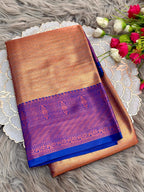 Bridal Pattu Kanjivaram Silk Saree with Grand Rich Pallu & Designer Brocade Blouse – Premium Wedding Collection