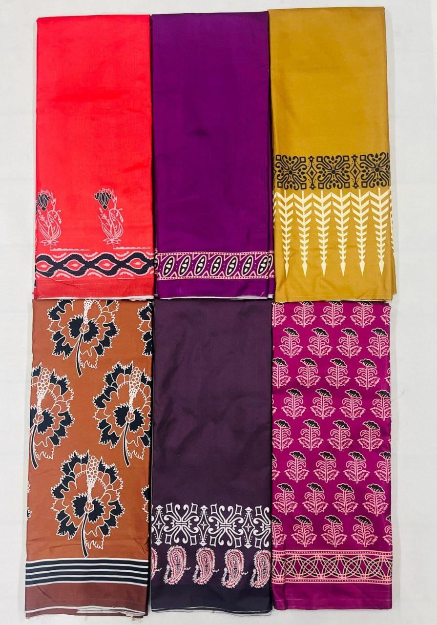 Exclusive Ajrakh Print Soft Modal Silk Saree with Rich Pallu & Contrast Blouse – Premium Arrival