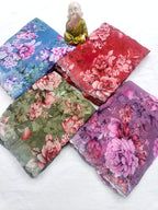 Premium Georgette Floral Saree Collection – Soft, Lightweight & Stylish New Arrival