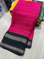 Heavy Mysore Silk Saree with All-Over Weaving & Two-Tone Padding Border – Regal Sophistication for Boutique Bulk Orders