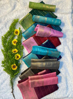 Heavy Mysore Silk Saree with All-Over Weaving & Two-Tone Padding Border – Luxe Ethnic Elegance for Boutique Bulk Orders