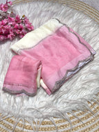 Jarkhan Diamond Designer Saree in Fandy Satin Silk with Space Silk Blouse – Glamorous Sparkle for Boutique Displays & Party Gifting