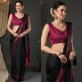 Cotton Silk Saree with Zari Pallu & Matching Blouse – Soft Elegance for Boutique Displays & Budget-Friendly Gifting