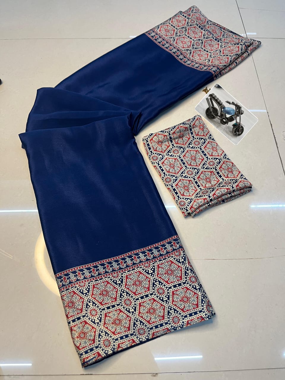 Semi Gajji Silk Saree with Heavy Finish & Optional Latkan – Rich Ethnic Elegance for Boutique Displays & Bulk Orders