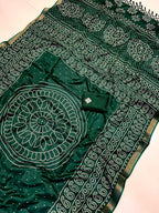 Super Hit Dola Silk Crush Premium Saree with Jacquard Border & Running Blouse – Boutique Favorite & Festive Gifting