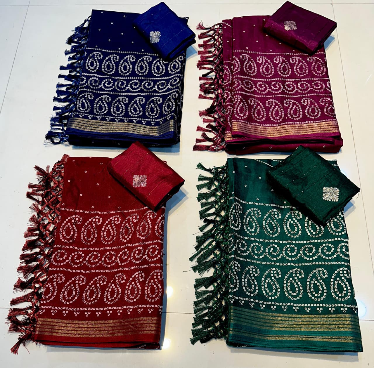 Super Hit Dola Silk Crush Premium Saree with Jacquard Border & Running Blouse – Boutique Favorite & Festive Gifting