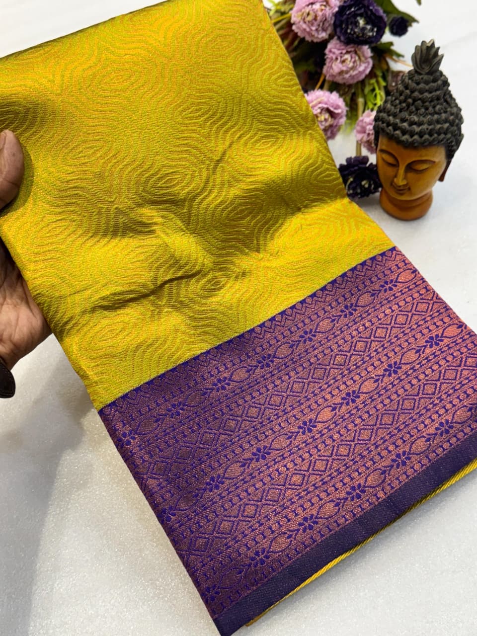 Kanjeevaram / Elampillai Pattu Silk Saree with Matching Blouse – Premium Boutique Wear & Festive Gifting