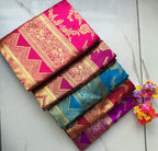 Banarasi Soft Silk Saree – Elegant Weaving Work.