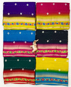 Fancy Soft Blend Cotton Saree – Sequins, Batik & Kalamkari.