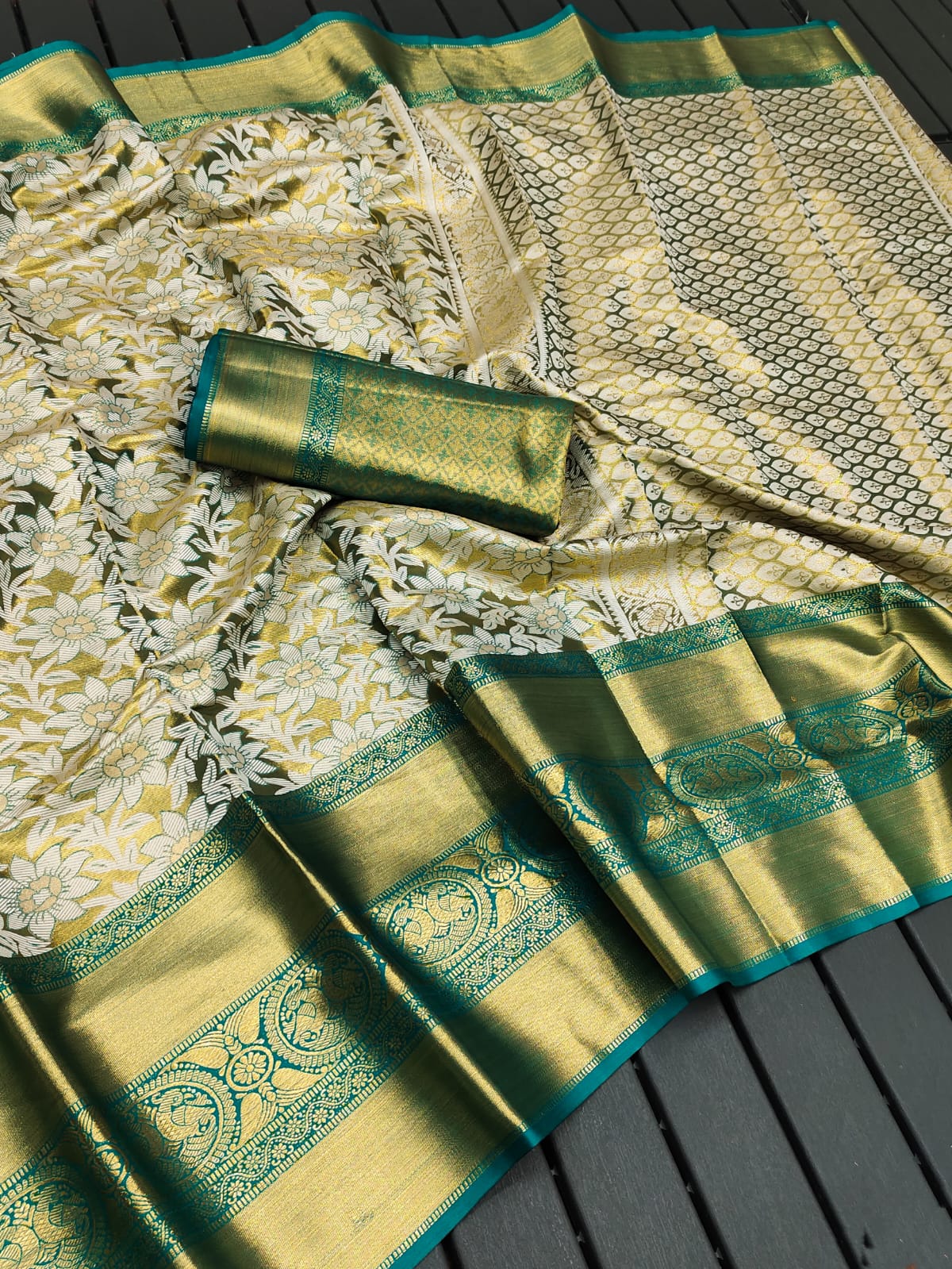 Pure Kanjivaram Silk Sarees.