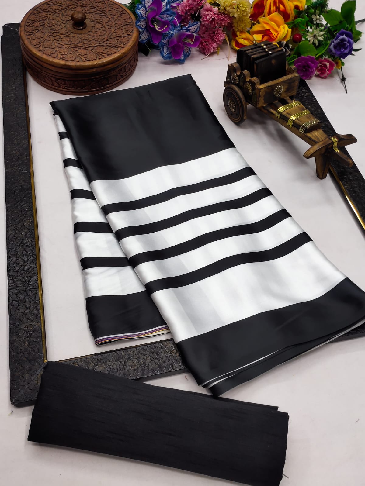 Original Japan Satin (Devsena Satin) Saree.