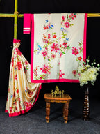 Original Japan Satin (Devsena Satin) Saree.