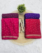 Super Hit Design – Soft Mul Mul Cotton Silk Sarees.