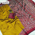 Soft & Shiny Australian Silk Saree – Patola Design.