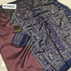 Soft & Shiny Australian Silk Saree – Patola Design.