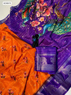 Heavy Mysore Silk Saree – Two Tone Padding Border.