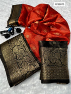 Heavy Mysore Silk Saree – Two Tone Padding Border.