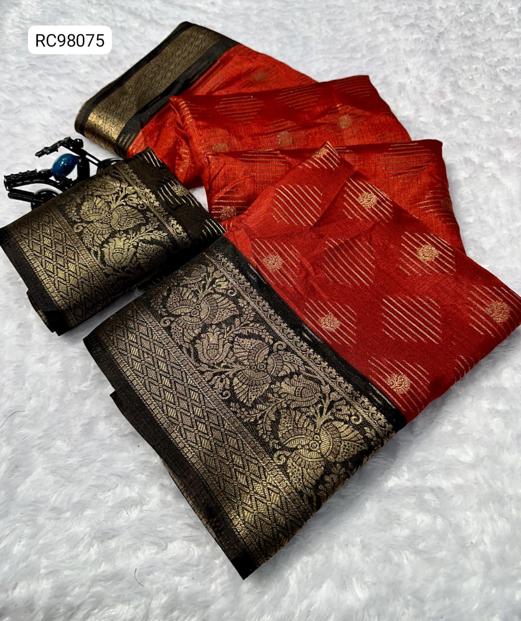 Heavy Mysore Silk Saree – Two Tone Padding Border.