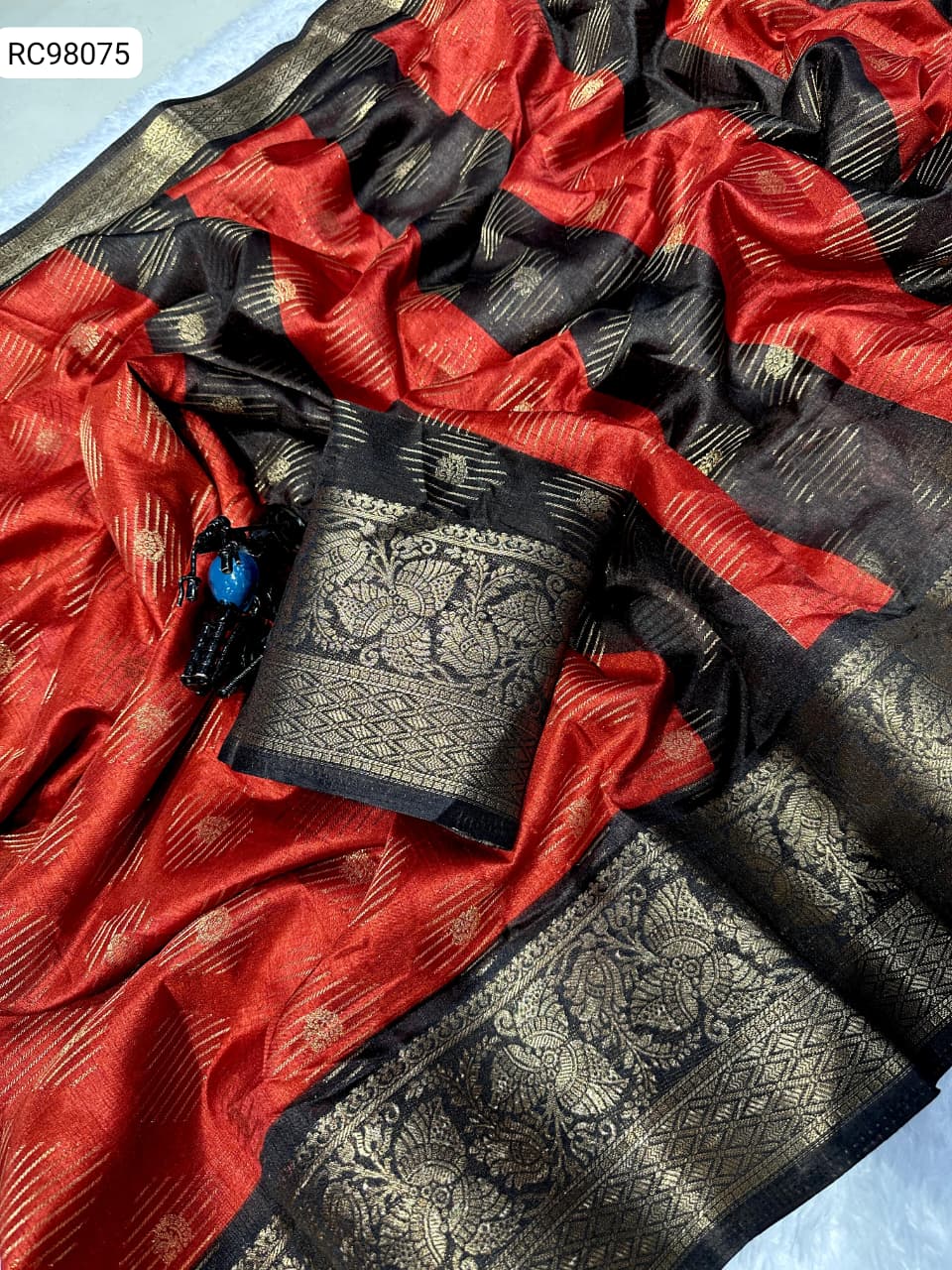 Heavy Mysore Silk Saree – Two Tone Padding Border.