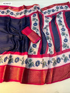 Heavy Mysore Silk Saree – Two Tone Padding Border