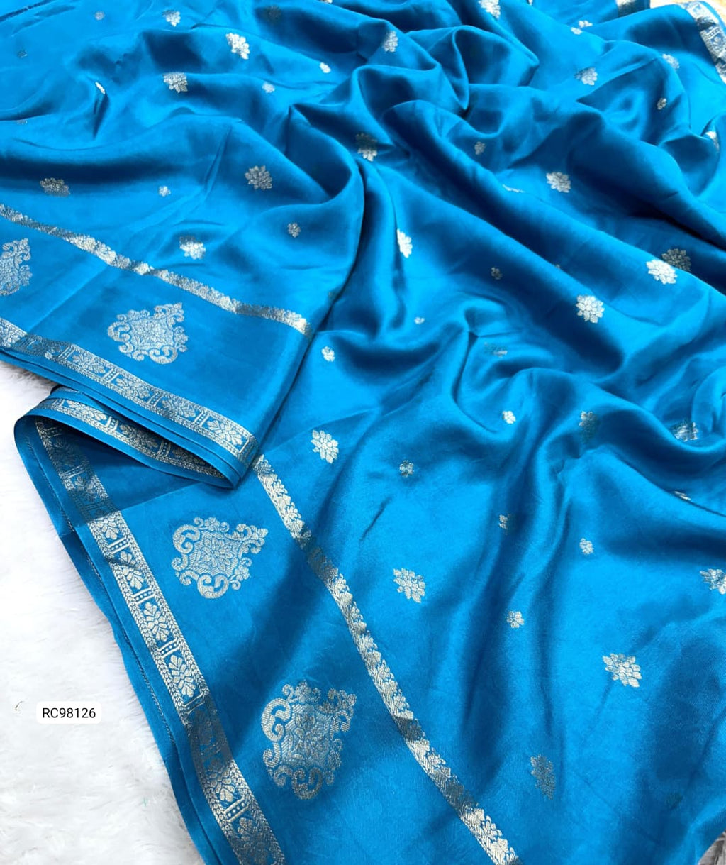 Pure Viscose Muslin Silk Saree