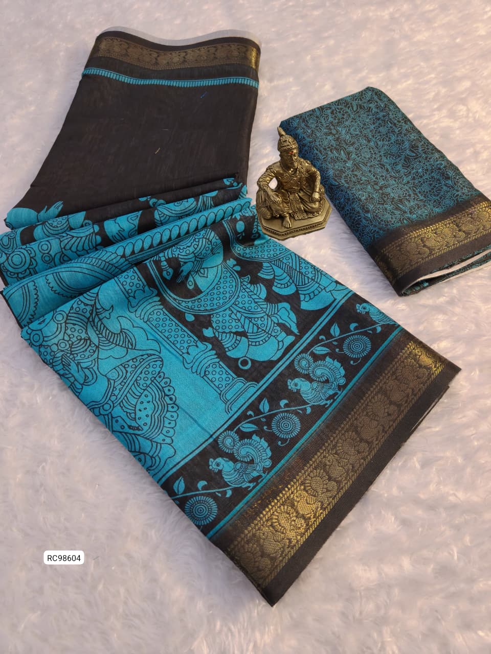 Heavy Blooming Mull Mull Cotton Saree