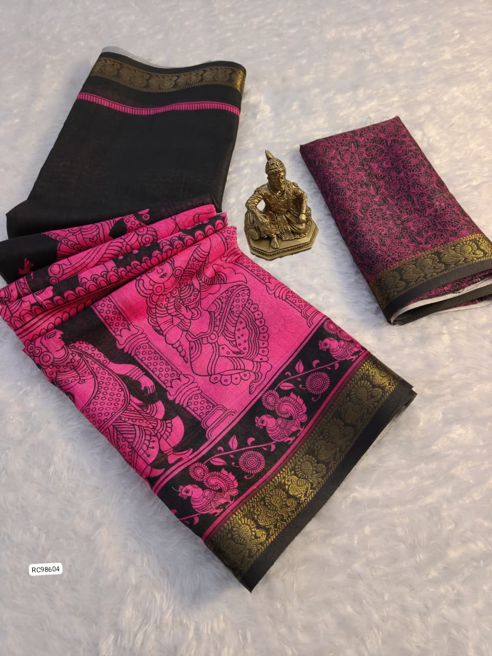 Heavy Blooming Mull Mull Cotton Saree