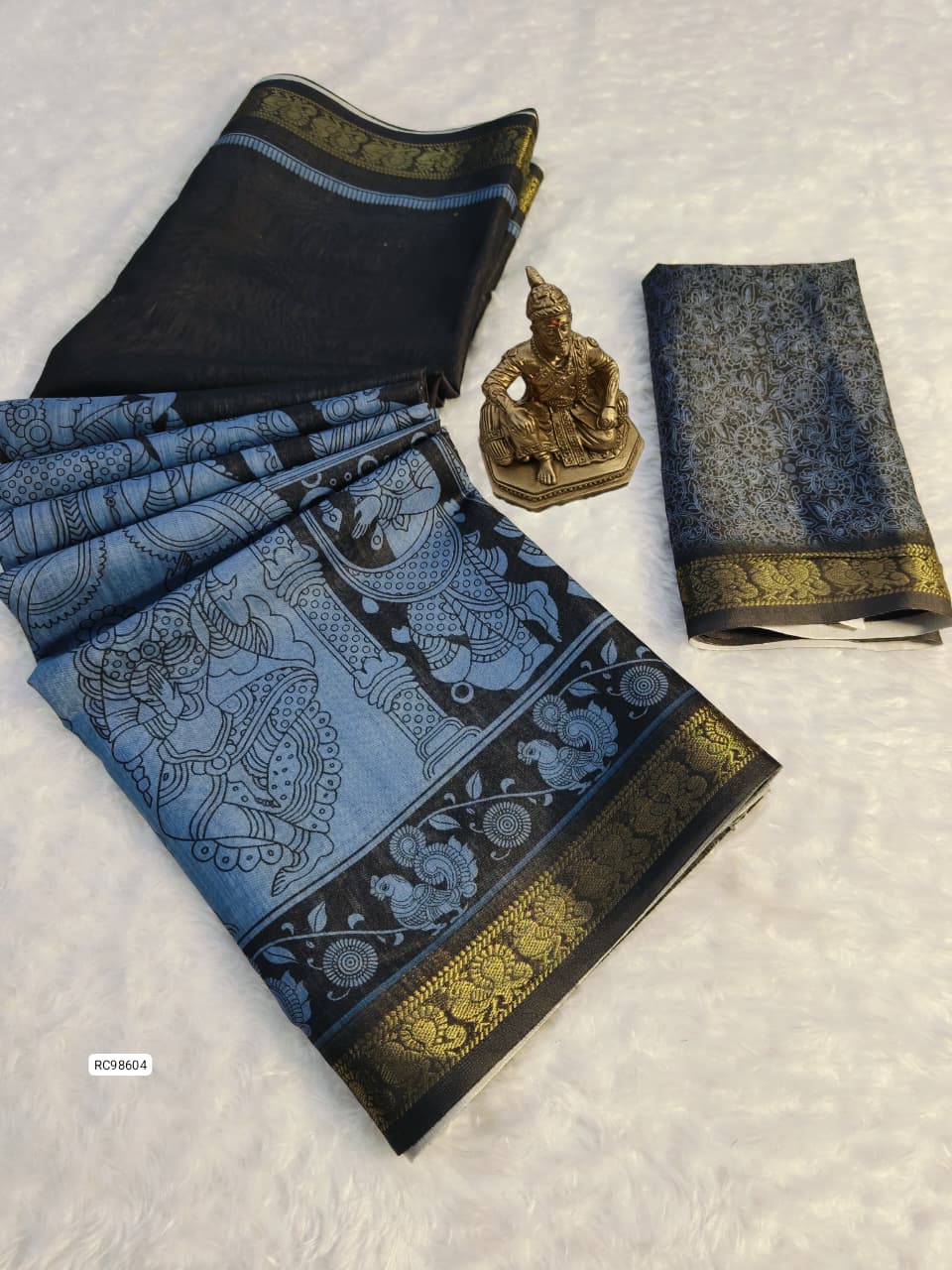 Heavy Blooming Mull Mull Cotton Saree