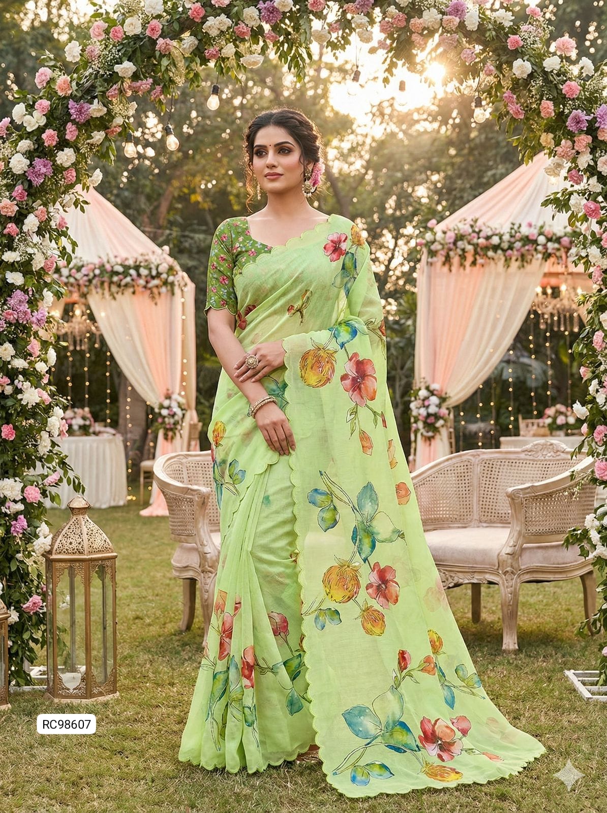 Premium Soft Chanderi Cotton Saree