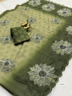 Premium Soft Chanderi Cotton Saree