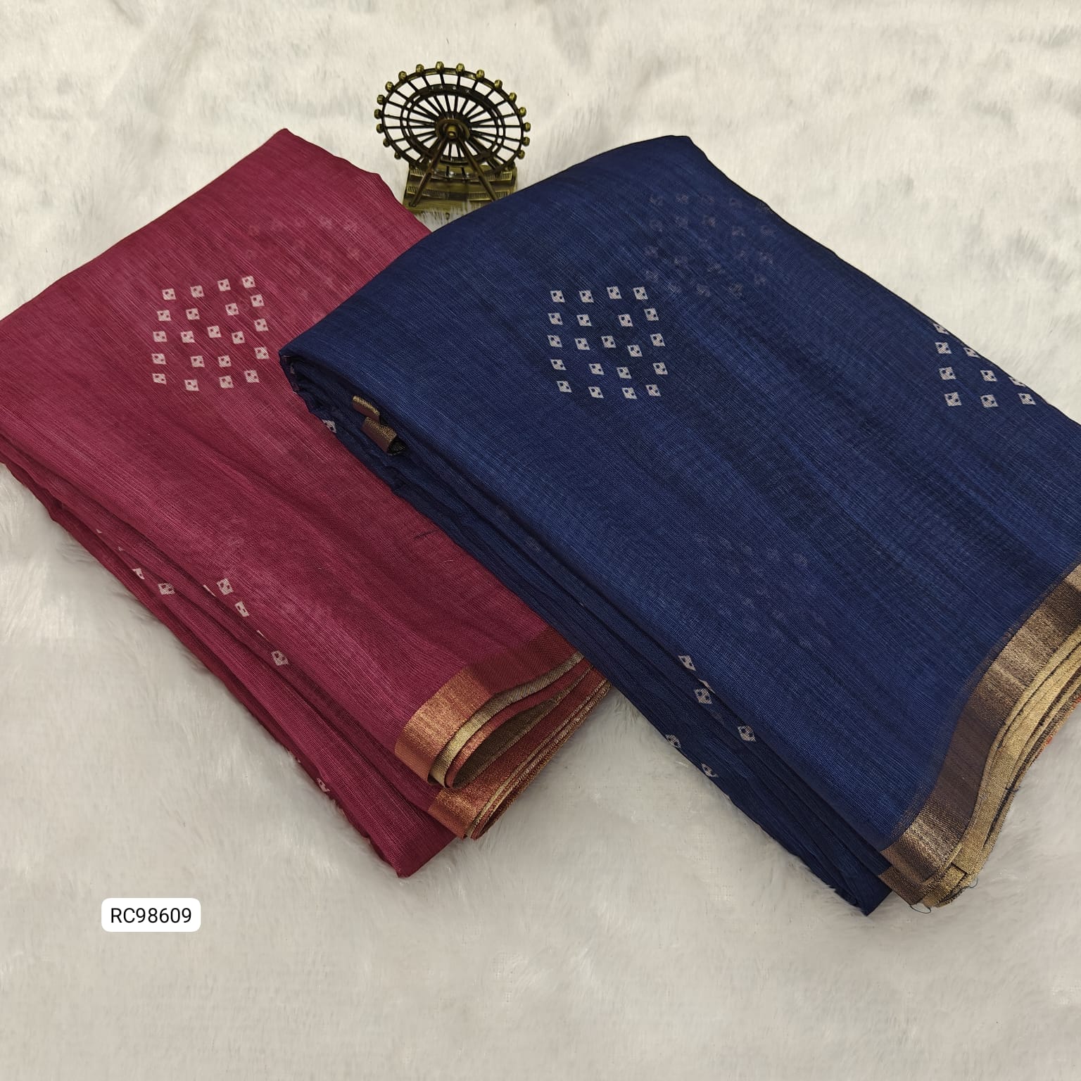 Premium Pure Soft Linen Cotton Saree