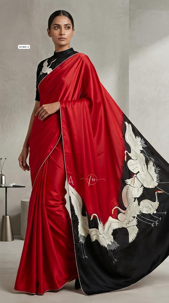 Premium Crepe Silk Saree