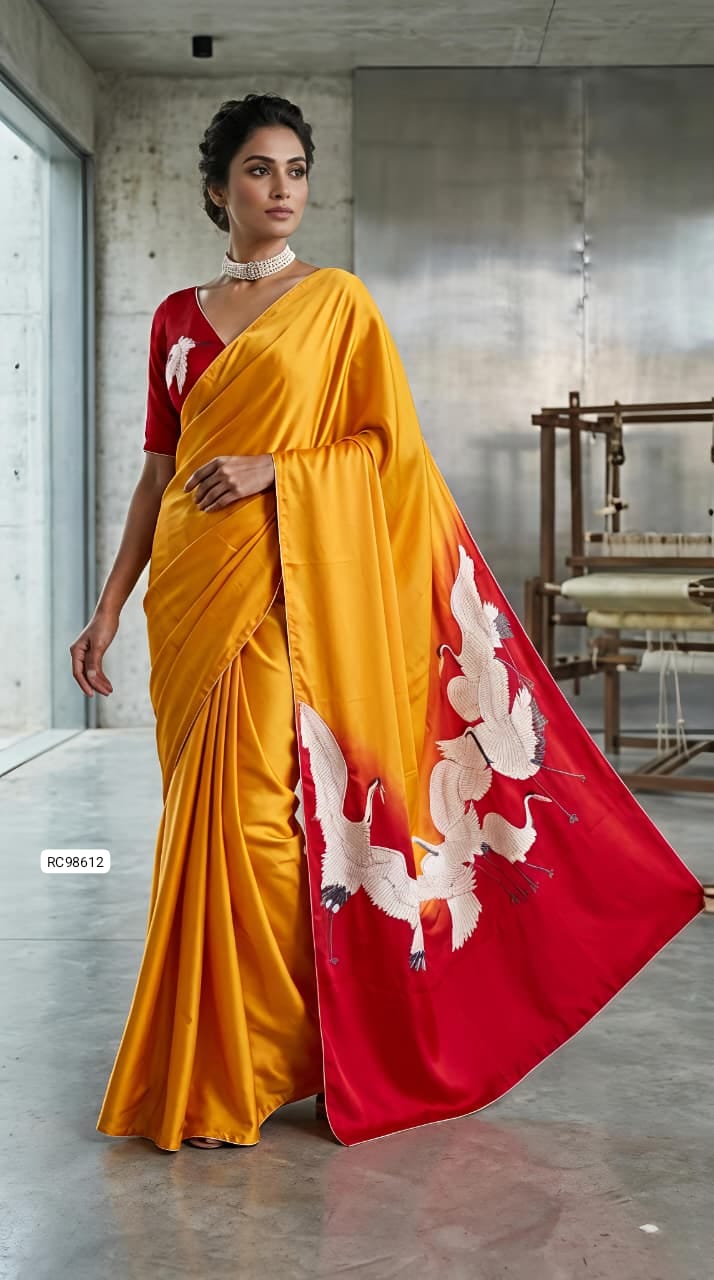 Premium Crepe Silk Saree