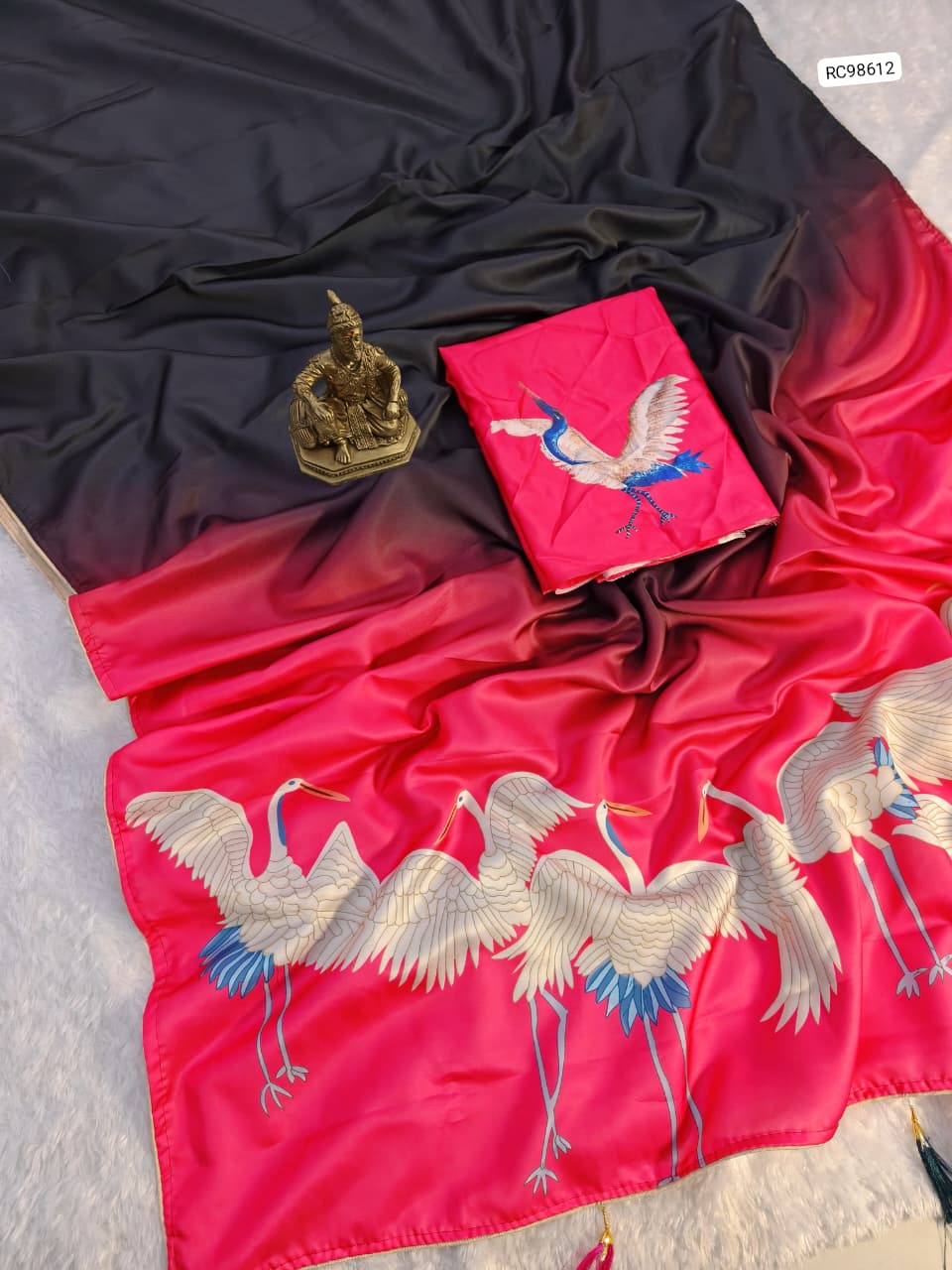 Premium Crepe Silk Saree