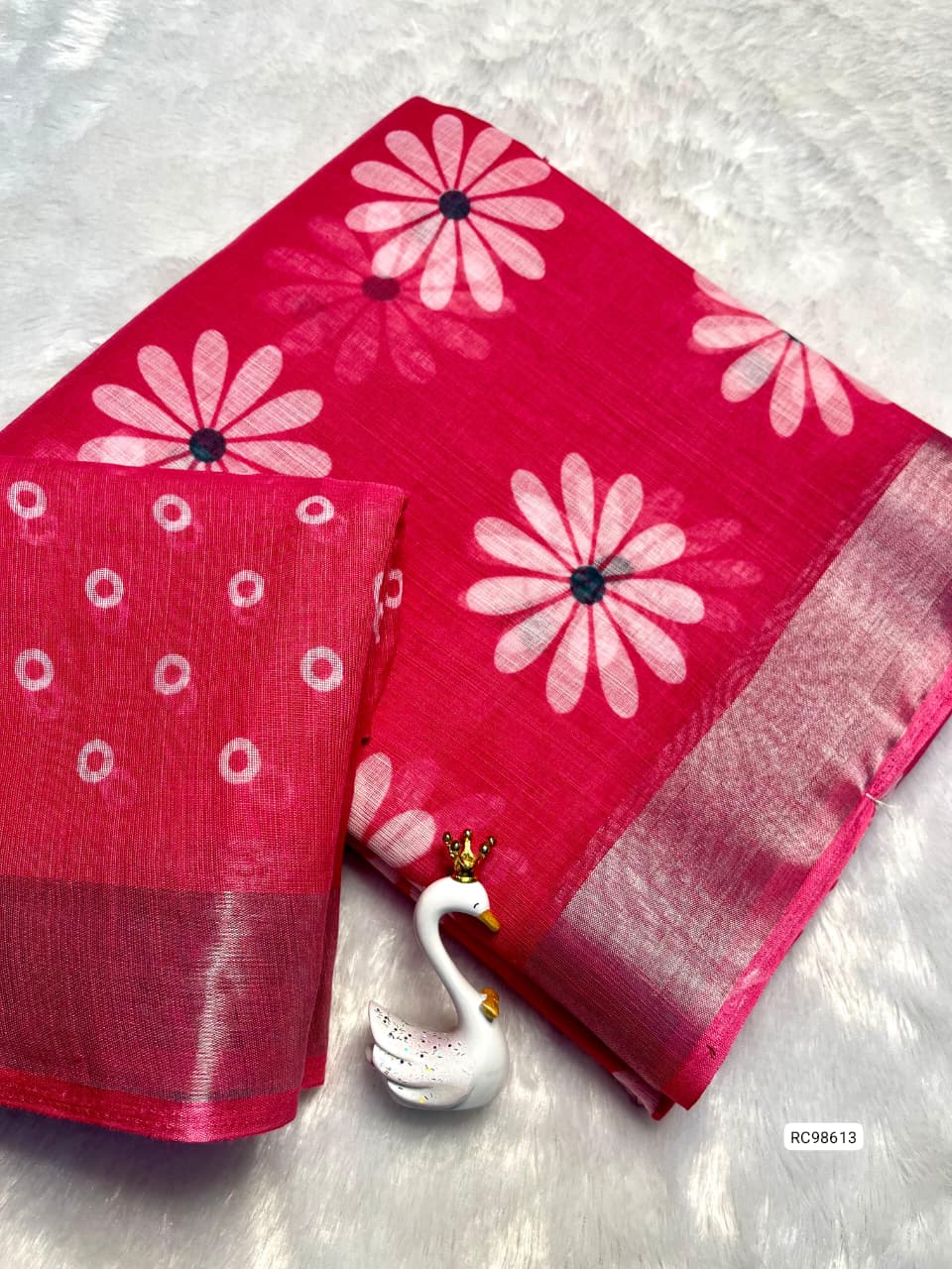 Special Fancy Collection Arrival – Soft Linen Saree