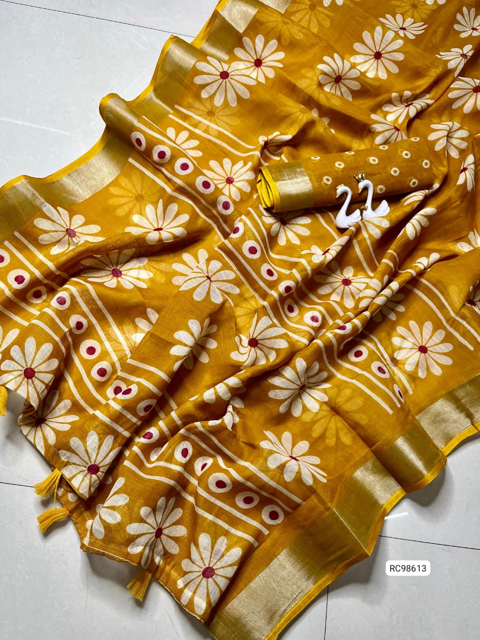 Special Fancy Collection Arrival – Soft Linen Saree