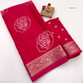 Pure Calcutta Moss Mellow Georgette Sarees