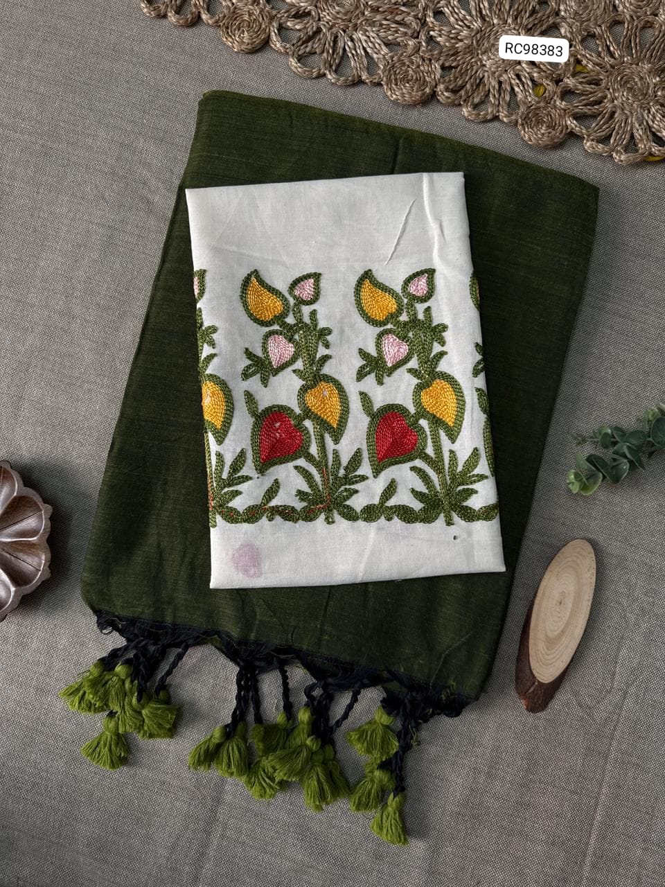 Handloom Khadi Cotton Saree