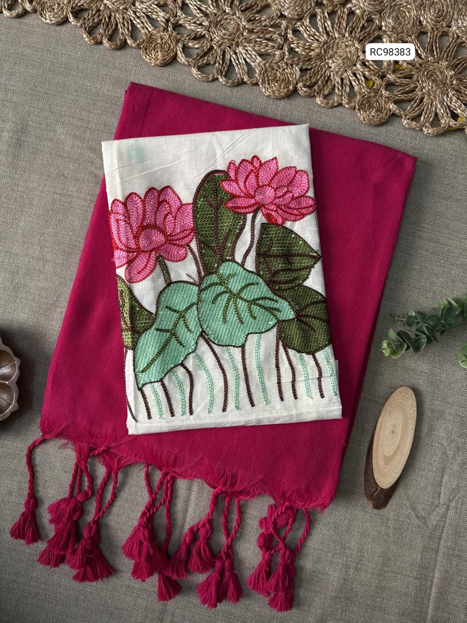Handloom Khadi Cotton Saree