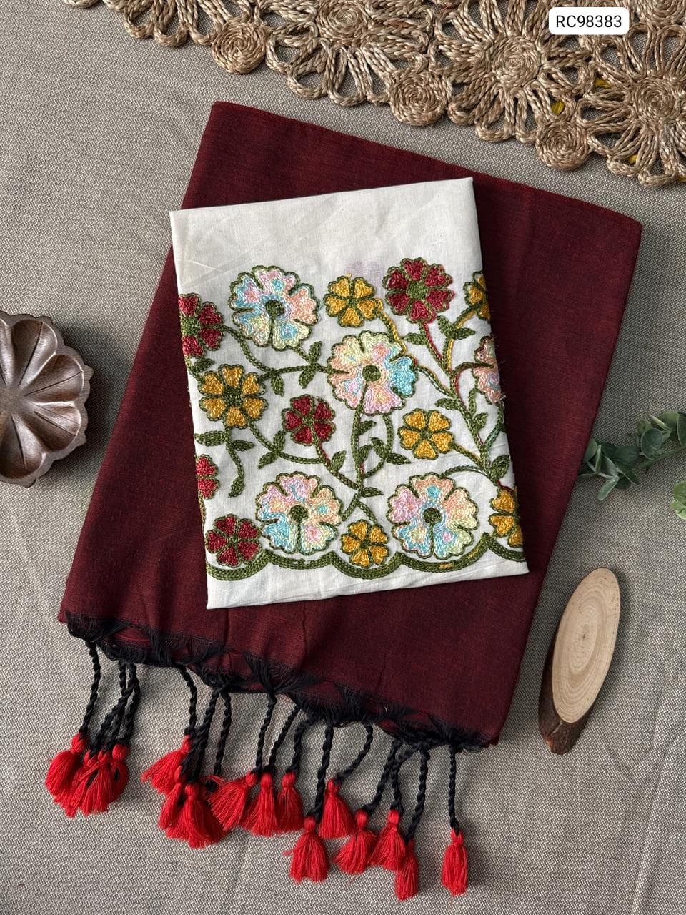 Handloom Khadi Cotton Saree