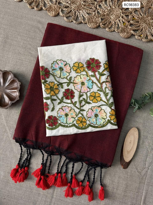 Handloom Khadi Cotton Saree
