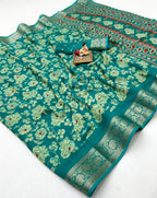 Pure Calcutta Moss Mellow Georgette Sarees