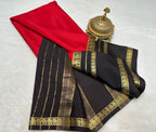 Super Premium Semi Crepe Mysore Silk sarees