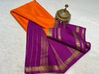 Super Premium Semi Crepe Mysore Silk sarees
