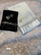 Pure Viscose Georgette Saree