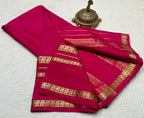 Super Premium Semi Crepe Mysore Silk Sarees