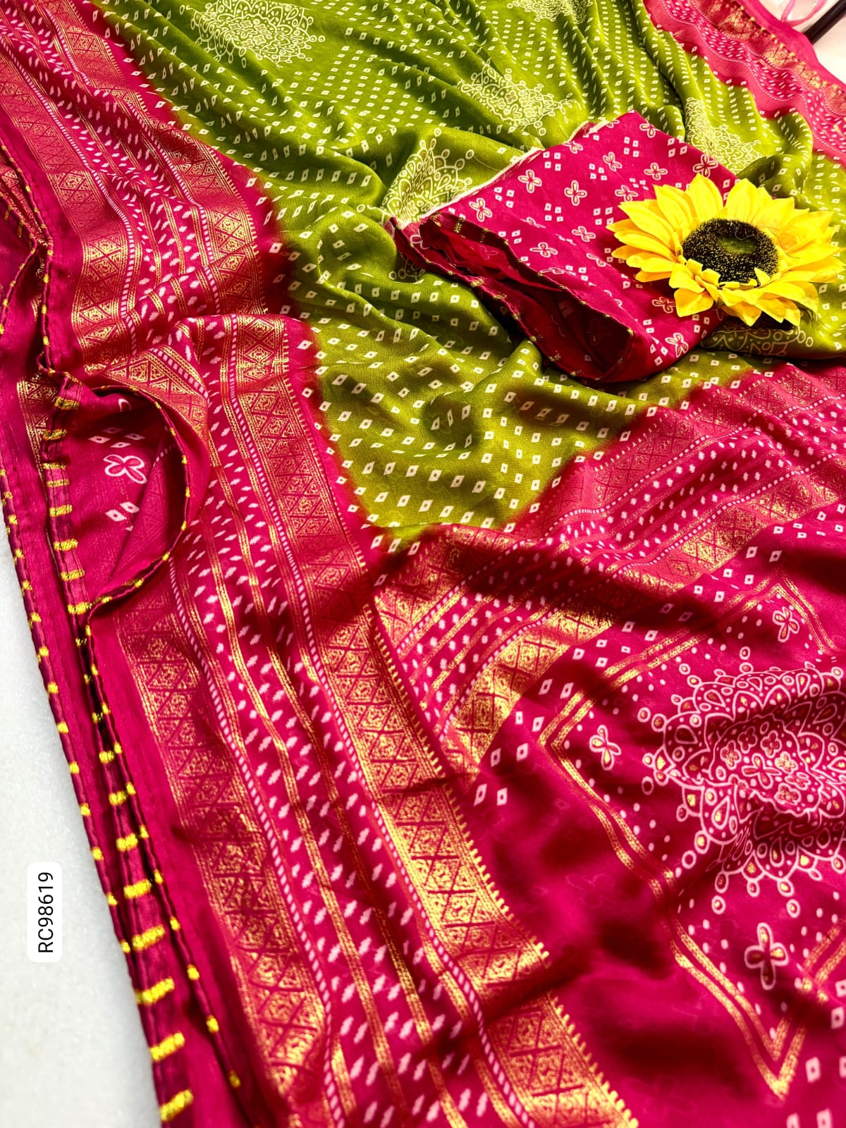 Heavy Marshmallow Saree